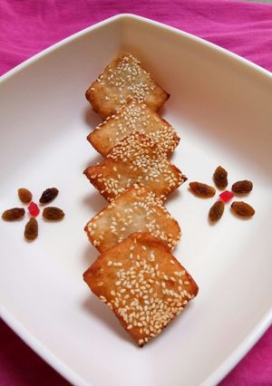 A picture of Rice Flour Sweet Squares.