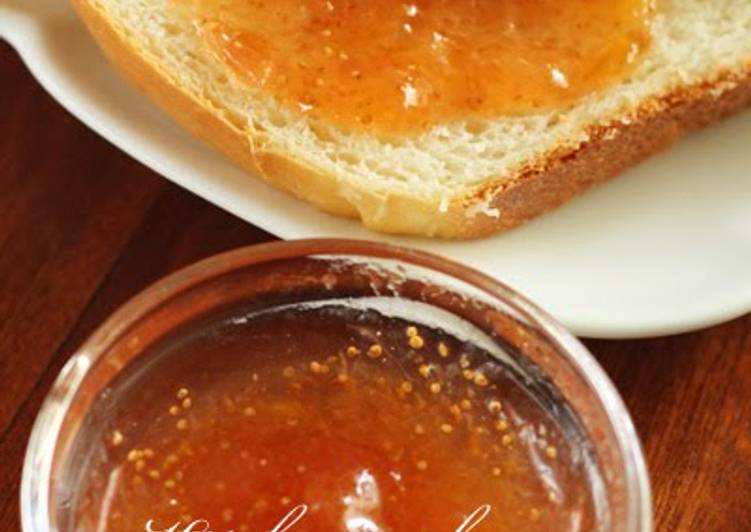 Easiest Way to Prepare Super Quick Homemade Fig Jam