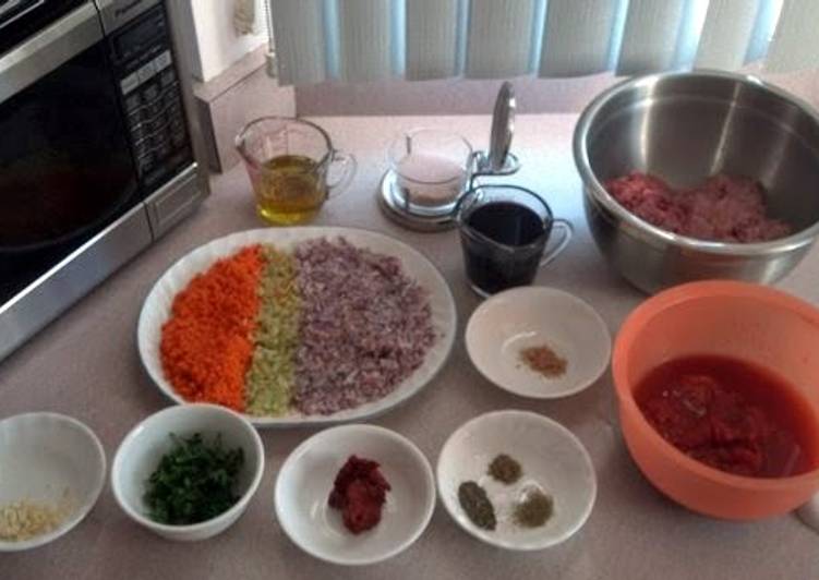 Recipe of Delicious Pressure Cooker Bolognese Sauce