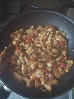 Ananászos-szezámos csirkemell recept fotója