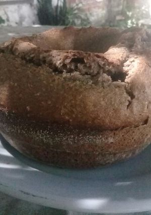 Una foto de Budín de banana integral