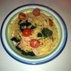 A picture of Spaghetti, quick & easy..