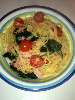 A picture of Spaghetti, quick & easy..