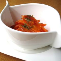 A picture of Carrots in Spicy Ketchup.