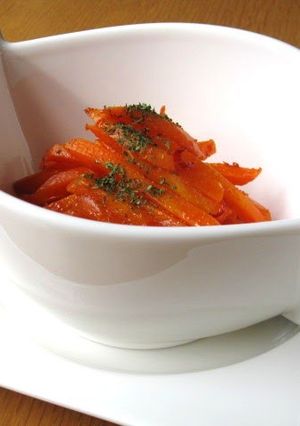 A picture of Carrots in Spicy Ketchup.