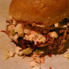 A picture of On 'cue Pulled Pork.