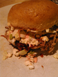 A picture of On 'cue Pulled Pork.