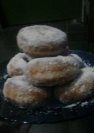 Foto resep Donat lembut tanpa telur simple