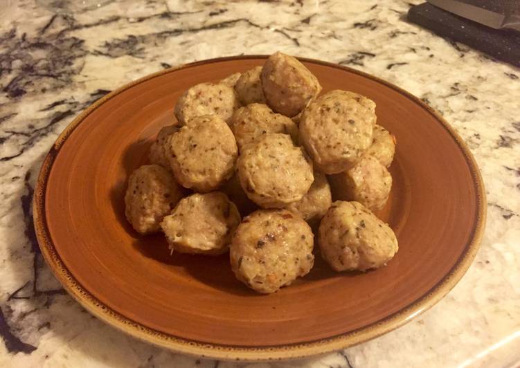 Easiest Way to Prepare Homemade Turkey Meatballs