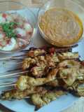 Thai pork satay