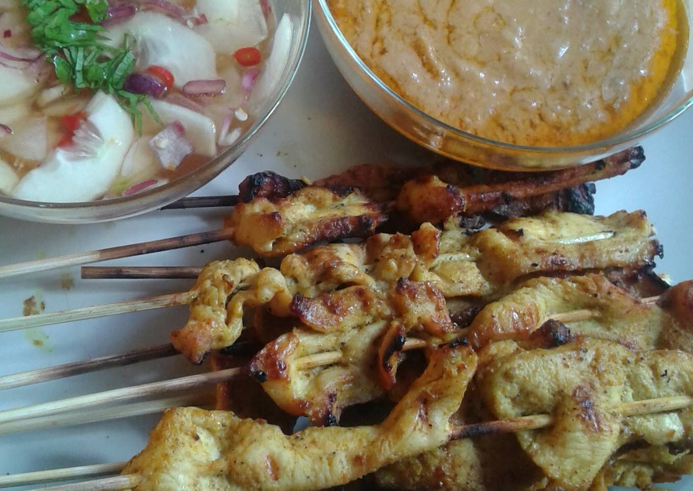 Thai pork satay