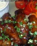 Sweet & Spicy Barbecue Chicken Wings