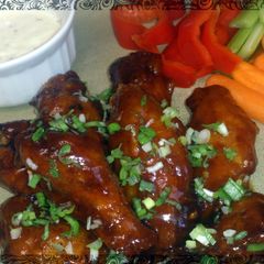 A picture of Sweet & Spicy Barbecue Chicken Wings.