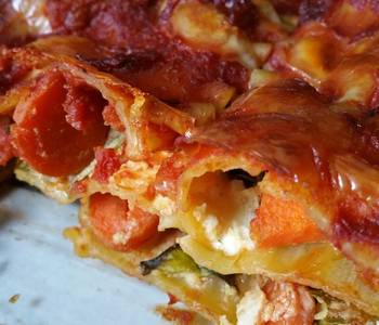 The New Way Cooking Recipe Farmers Market Veggie Lasagna Savory Delicious