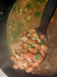 A picture of Easy Frijoles a la charra.