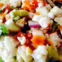 Cauliflower Ceviche A picture of Cauliflower Ceviche.