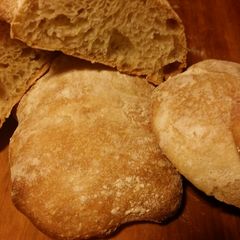 A picture of Iz's Vegan Ciabatta.