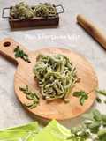 Mie Telur Daun Kelor (Giling Manual)