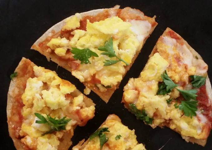 Easiest Way to Make Quick Simple breakfast pizza