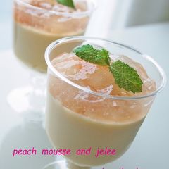 A picture of Peach Mousse and Jelly.