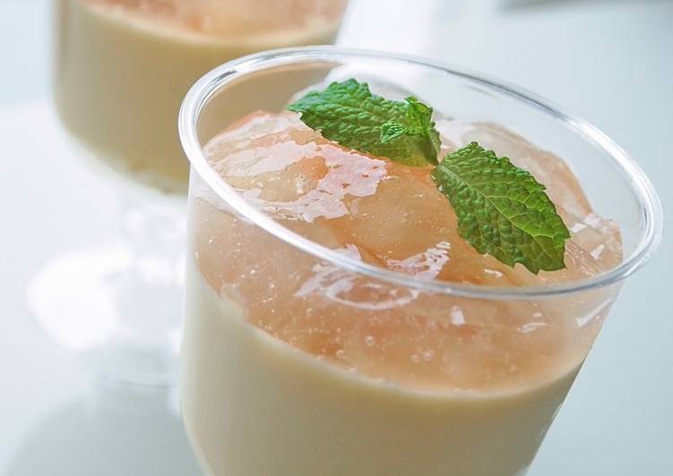 Peach Mousse and Jelly