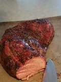Whiskey Smoked Tri-Tip Sandwhich