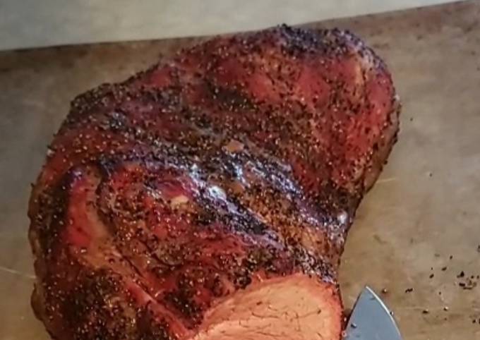 Easiest Way to Prepare Perfect Whiskey Smoked Tri-Tip Sandwhich