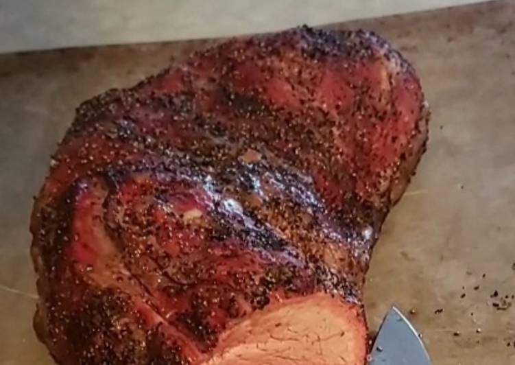 Steps to  Whiskey Smoked Tri-Tip Sandwhich