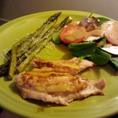 A picture of Garlic brown sugar chicken.
