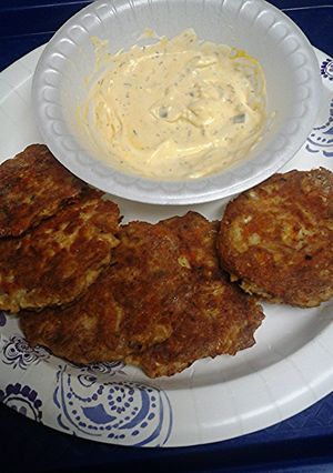 A picture of Tuna patties II.