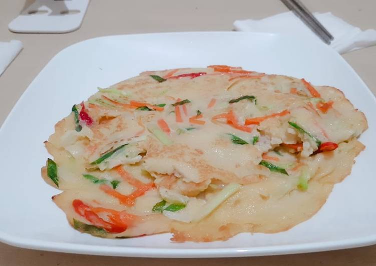Pancake Sayur Ala Korea