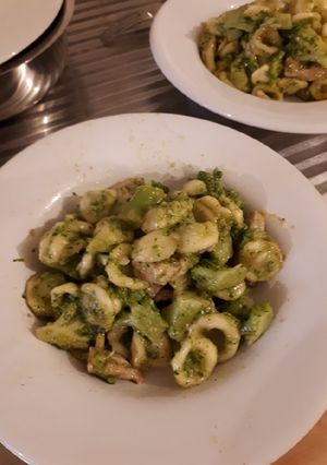 Foto di Orecchiette con cime di broccoli e pancetta glutenfree
