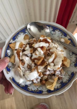 A picture of Chana chaat.