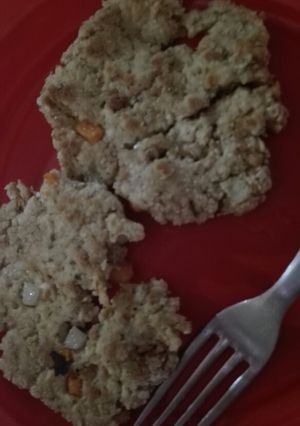 Una foto de Hamburguesa vegana-vegetariana