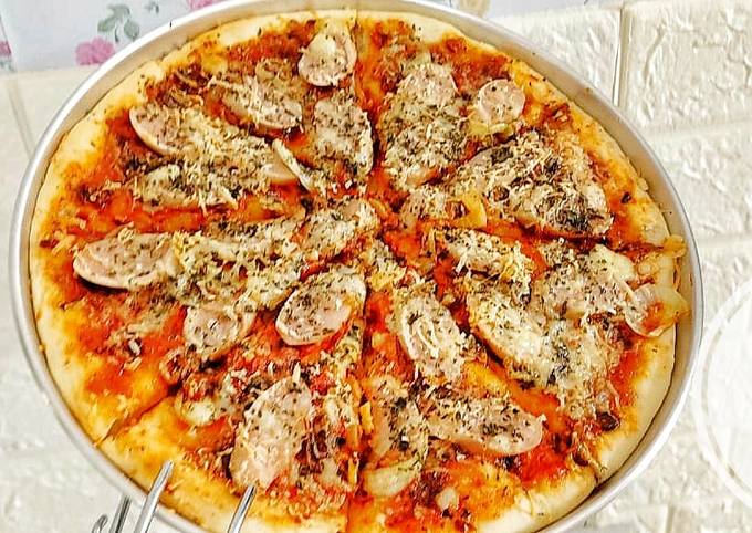 Wajib coba! Bagaimana cara buat Pizza hut homemade anti gagal yang nikmat
