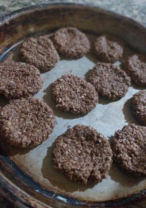 Una foto de Galletas de avena y cacao