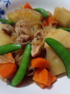 馬鈴薯燉肉(肉じゃが) 的食譜成品照片