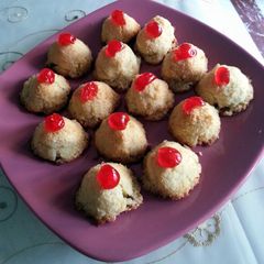 A picture of Shakalama with coconut.