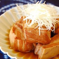A picture of Pork Kakuni (Simmered Pork Belly).