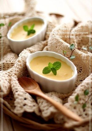 A picture of Orange Custard Pudding.