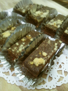 A picture of Chocolate Cake Made with Pancake Mix and Cocoa.
