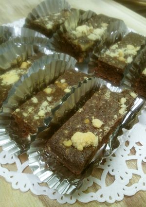 A picture of Chocolate Cake Made with Pancake Mix and Cocoa.