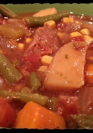 A picture of Vegetable Beef Stew (Crockpot).