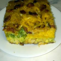A picture of Bacon-Cheddar Chicken & Broccoli Casserole.