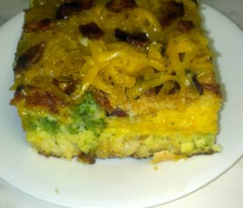 Fresh, Prepare Recipe BaconCheddar Chicken  Broccoli Casserole Savory Delicious