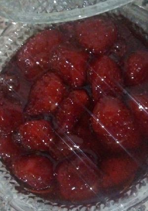 Une photo de Confiture de fraise