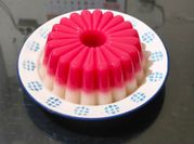 Gambar puding cokelat nutrijel