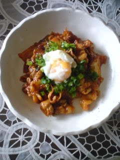 A picture of Kid-friendly Pork and Kimchi Stir-fry.