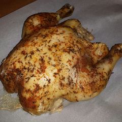 A picture of Steve's Roasted CrockPot Chicken (Whole Chicken).