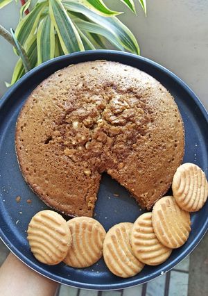 A picture of Biscuit cake.